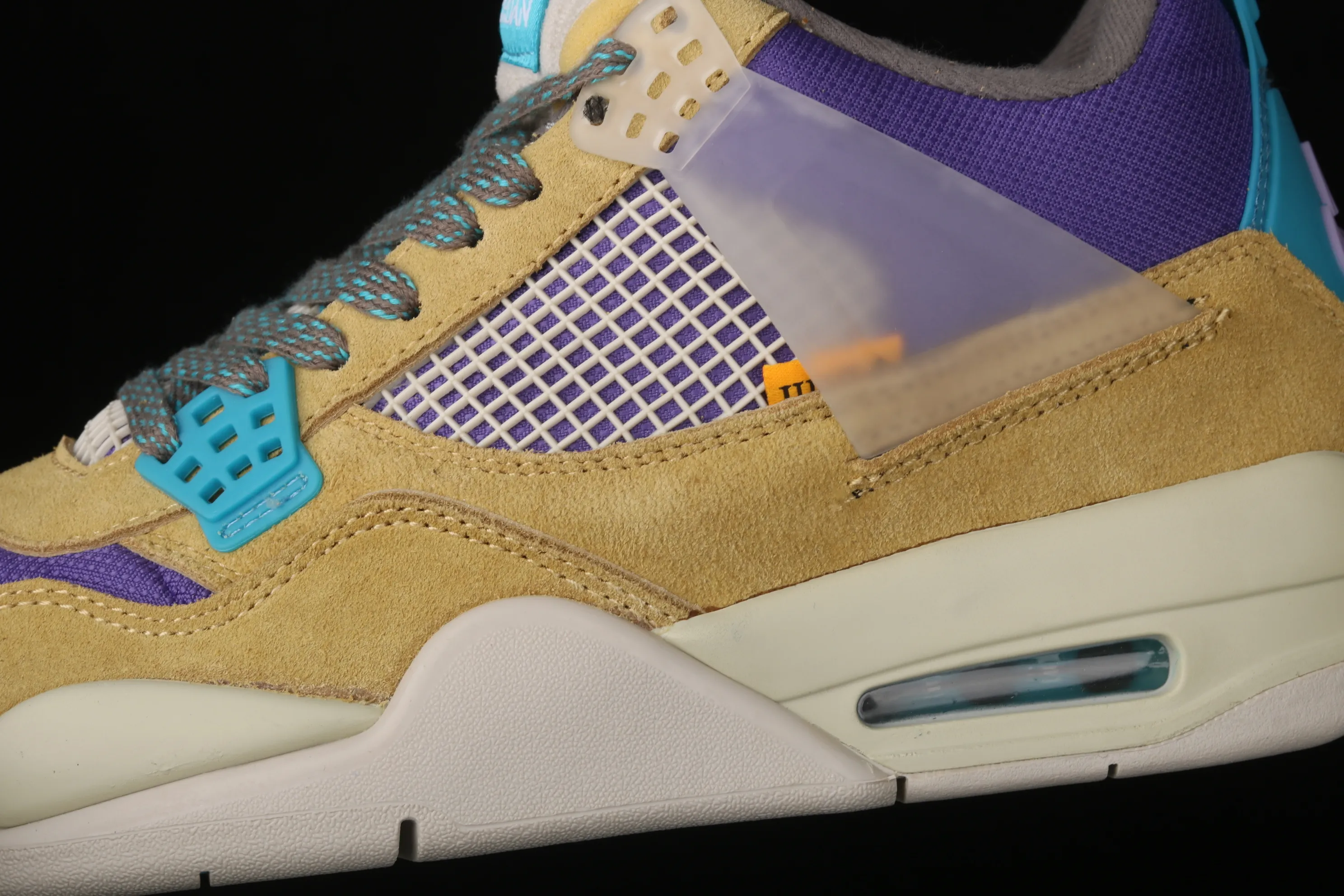 All categories Air Jordan Jordan series basketball shoes Air Jordan 4 G version Air Jordan 4 Retro SP AJ4 Joe 4 joint yellow and purple desert DJ5718-300
